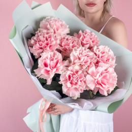 Французские розы "Пинк Мондиаль"