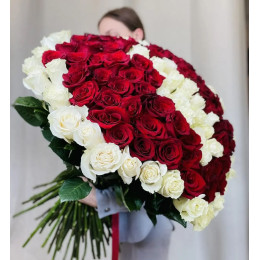 Букет роз №025